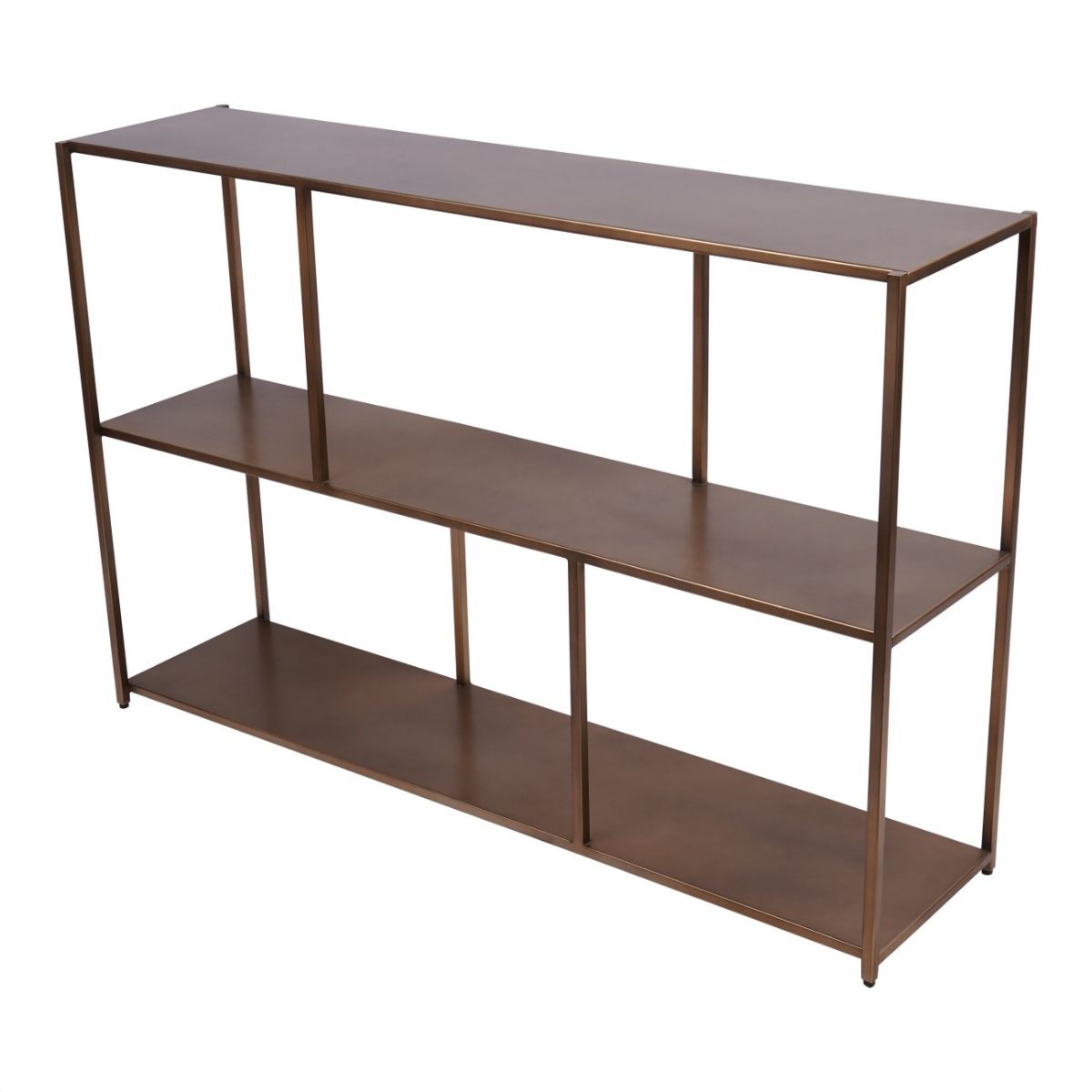 Libra Interiors Brooks Console Table Brushed Champagne