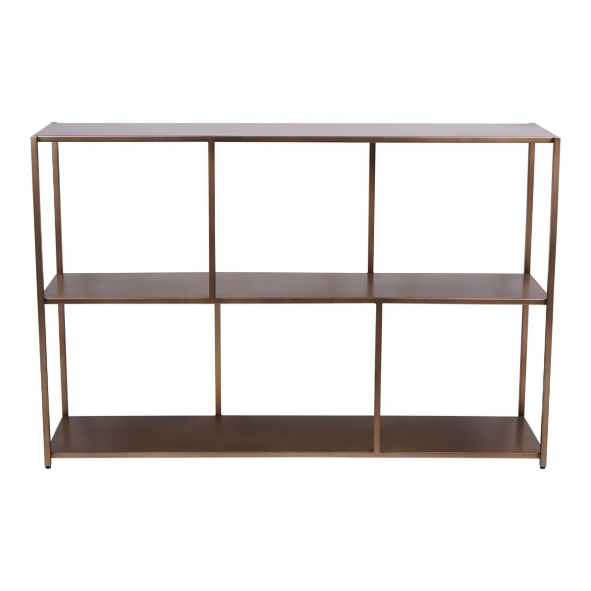 Libra Interiors Brooks Console Table Brushed Champagne
