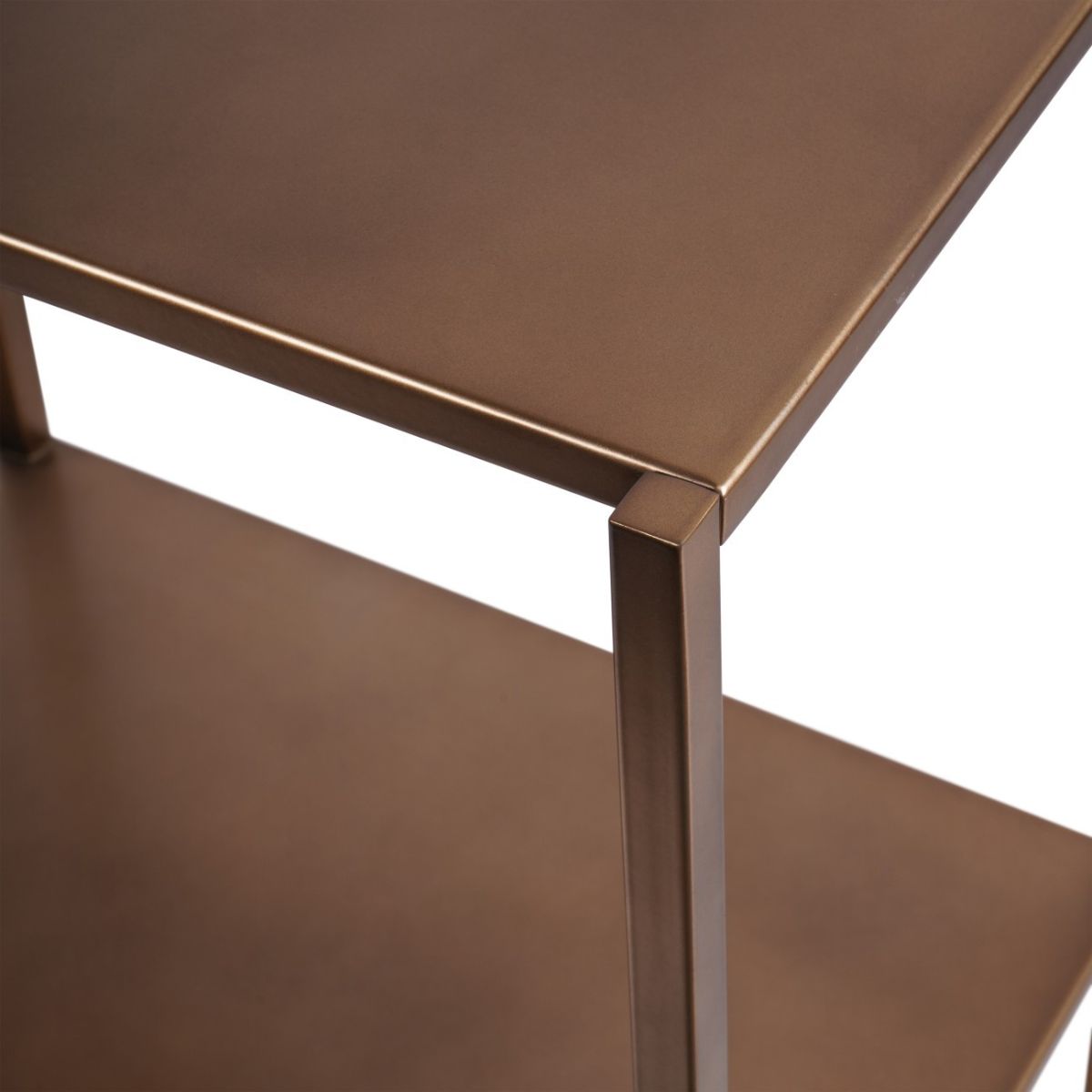 Libra Interiors Brooks Console Table Brushed Champagne