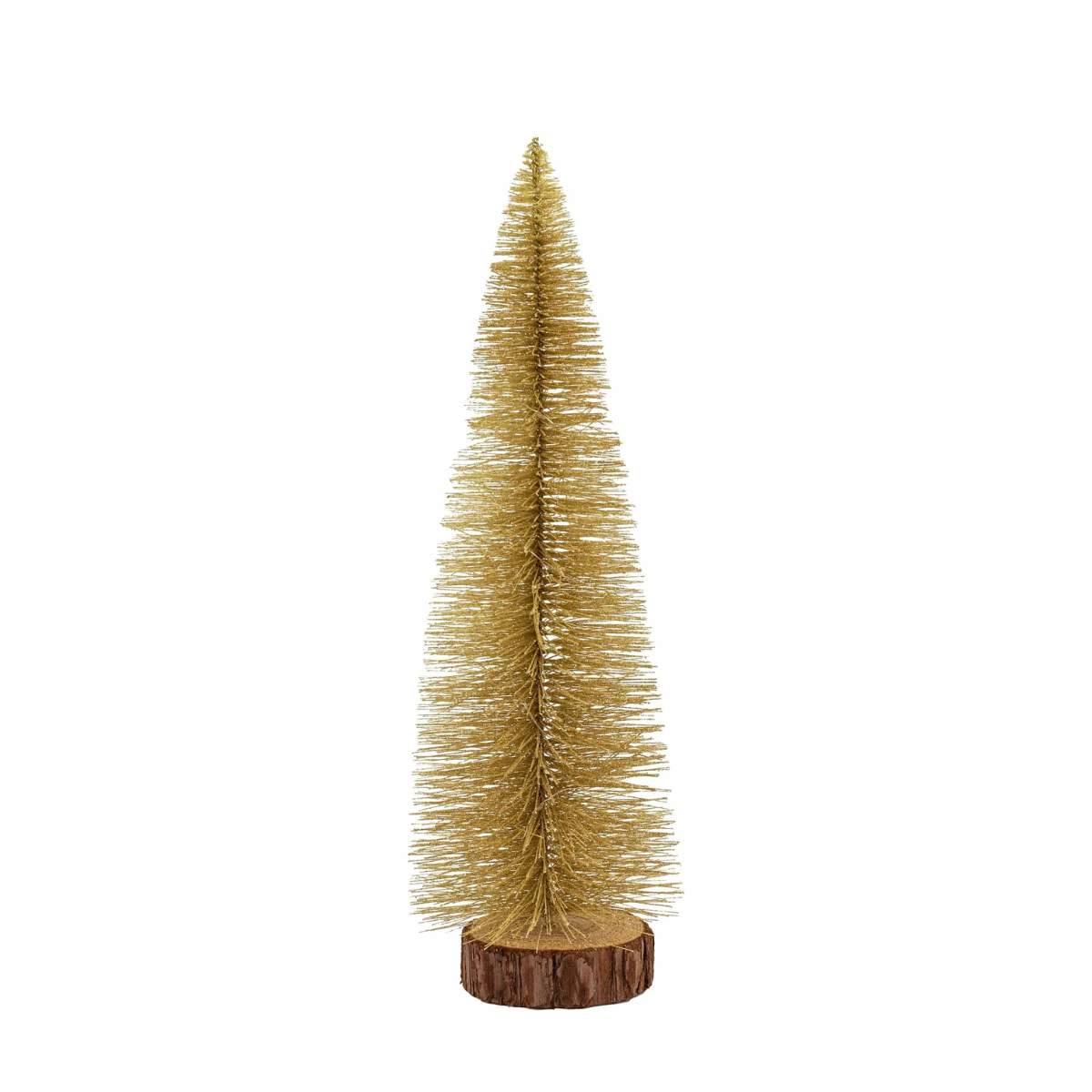 Gallery Direct Brush Tree 20 LED Lights Gold