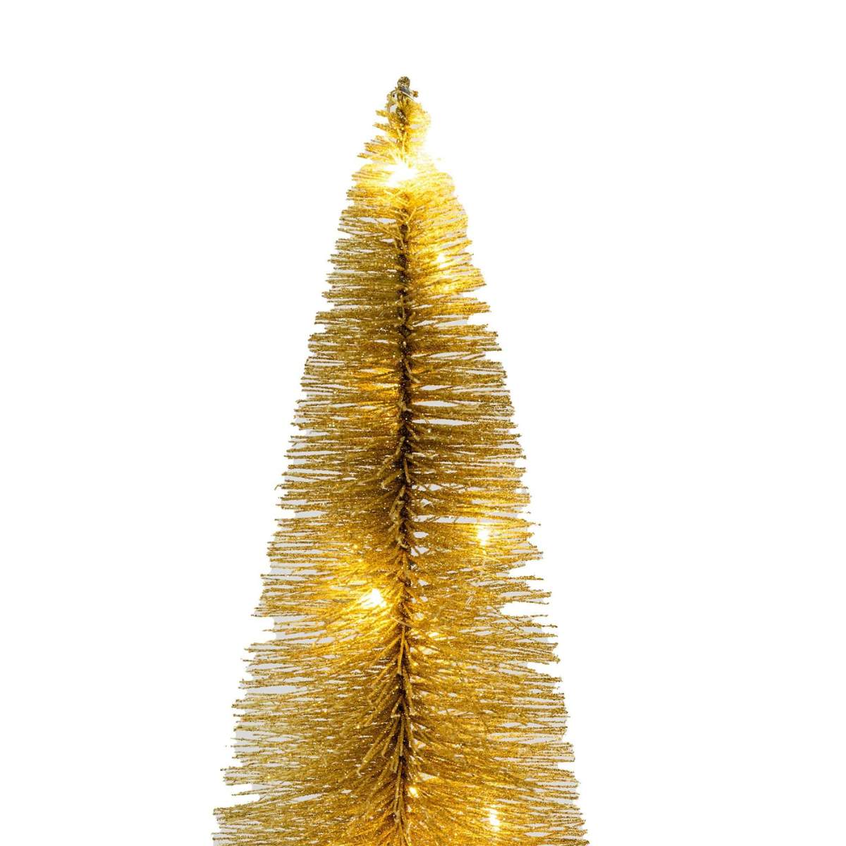 Gallery Direct Brush Tree 20 LED Lights Gold