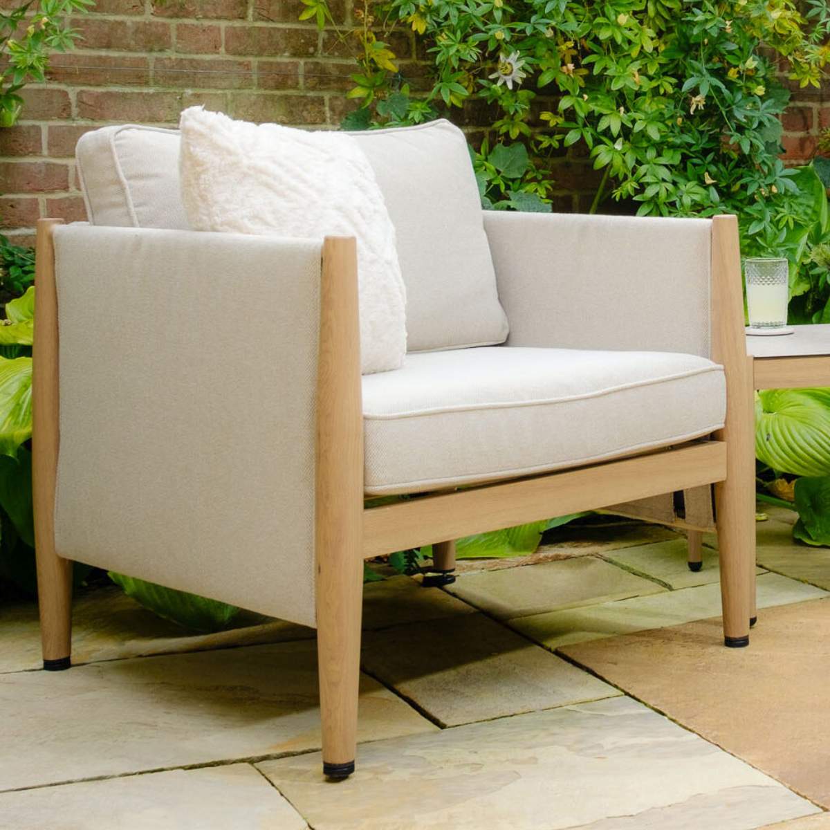 Maze Burford 3 Seat Aluminium Sofa Dining Set