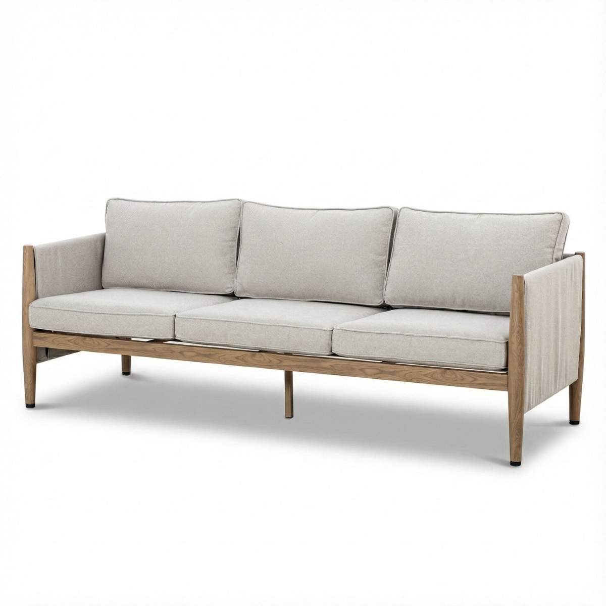 Maze Burford 3 Seat Aluminium Sofa Set