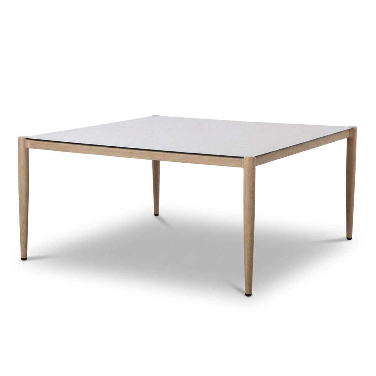 Maze Burford 8 Seat Aluminium Square Dining Set - Almond