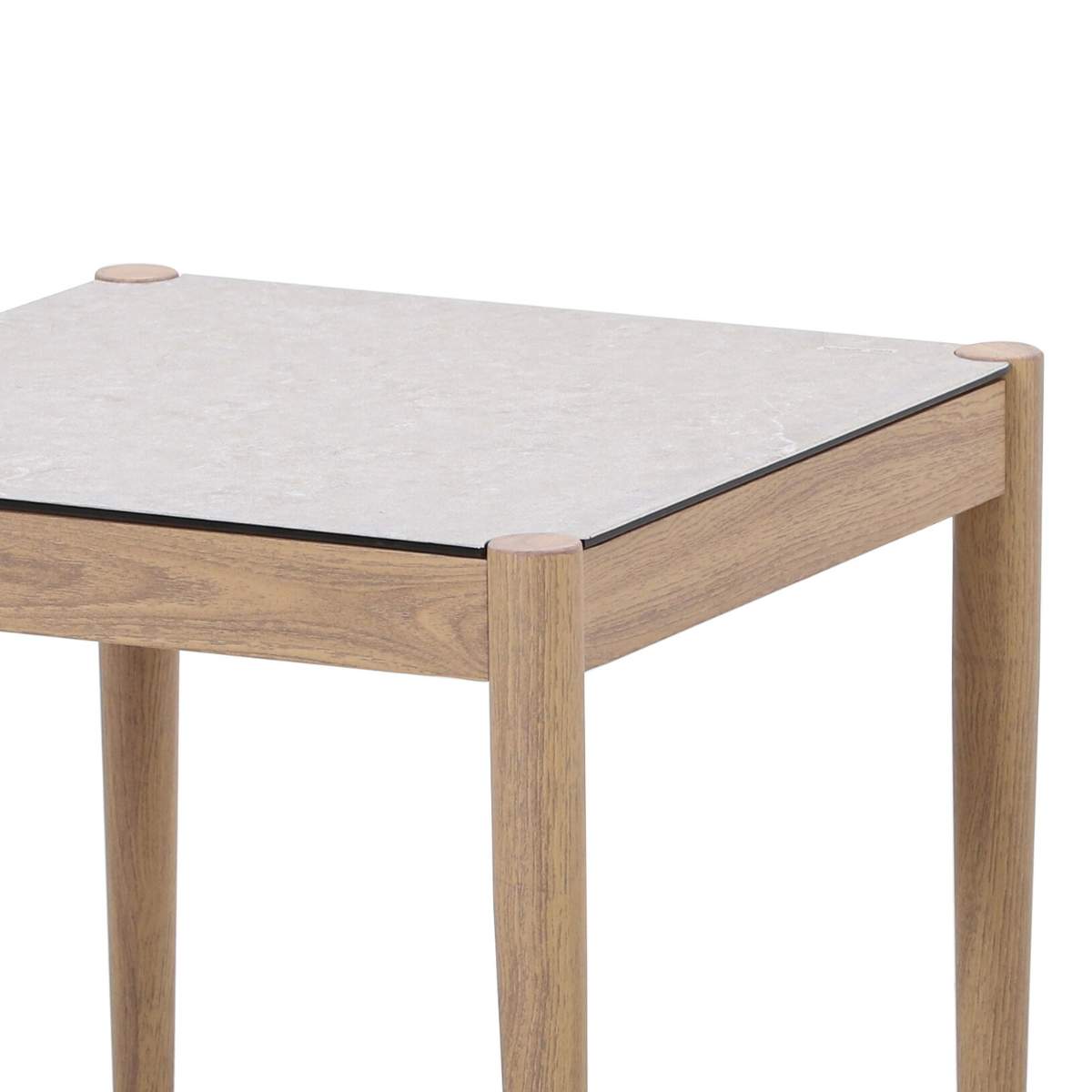 Maze Burford Aluminium Square Side Table