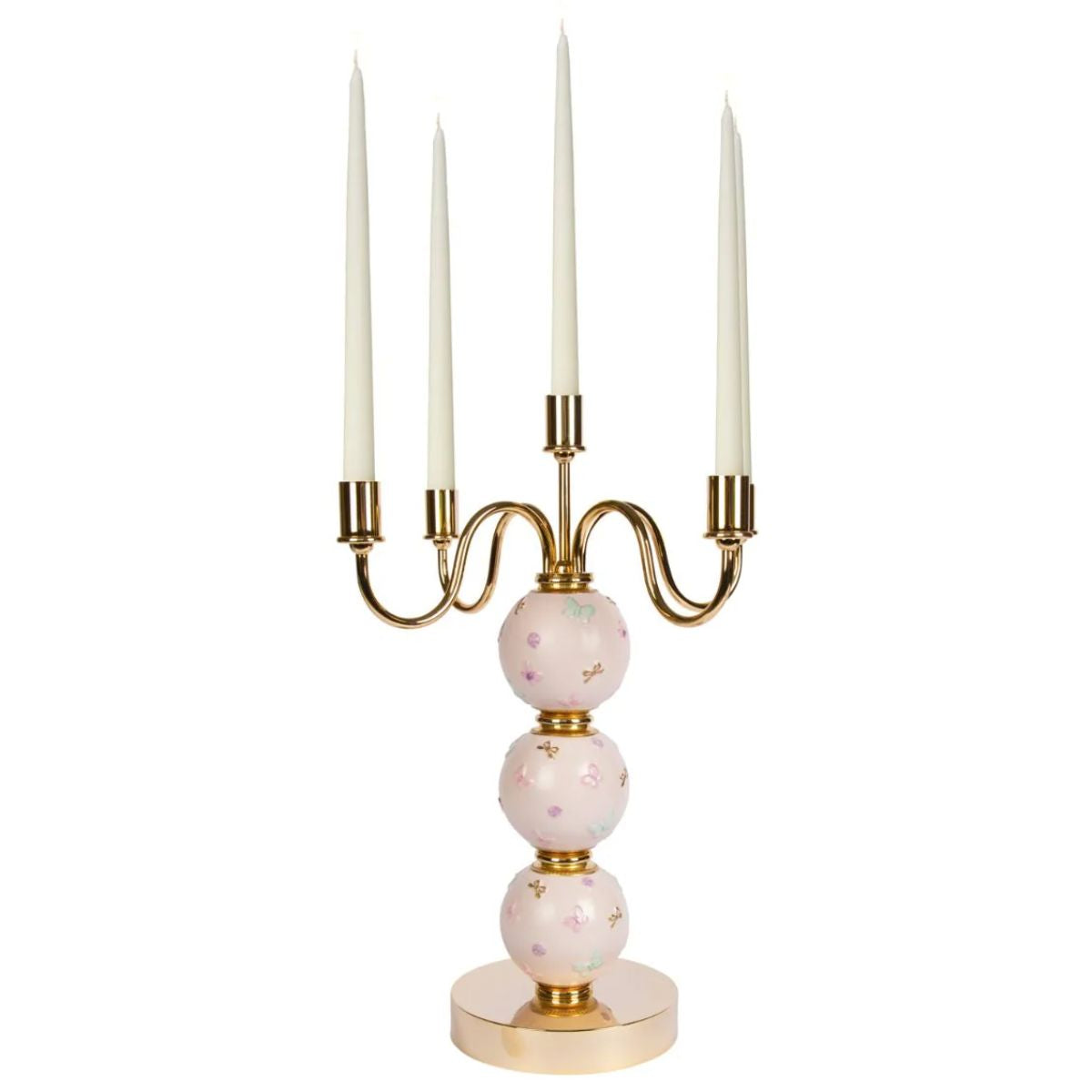 Villari Butterfly Candelabra 5 Arms