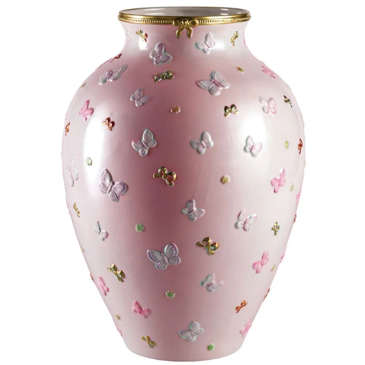 Villari Butterfly Large Vase
