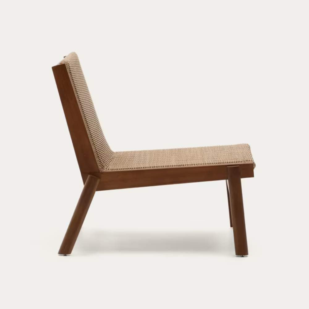 Kave Home Itani Armchair – FSC® 100% Solid Acacia Wood & Synthetic Rattan