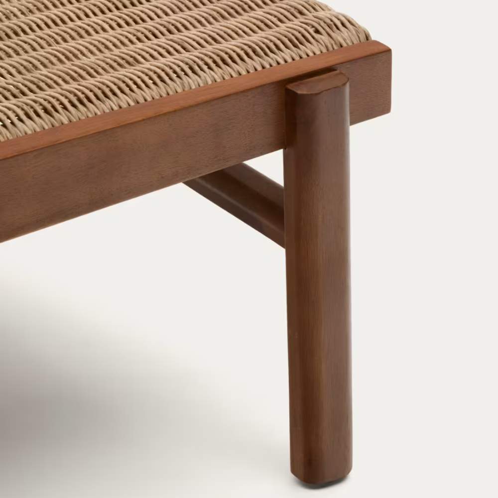 Kave Home Itani Armchair – FSC® 100% Solid Acacia Wood & Synthetic Rattan