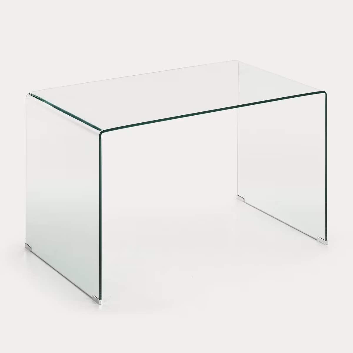 Kave Home Burano Glass Table - 125cm X 70cm-Beaumonde
