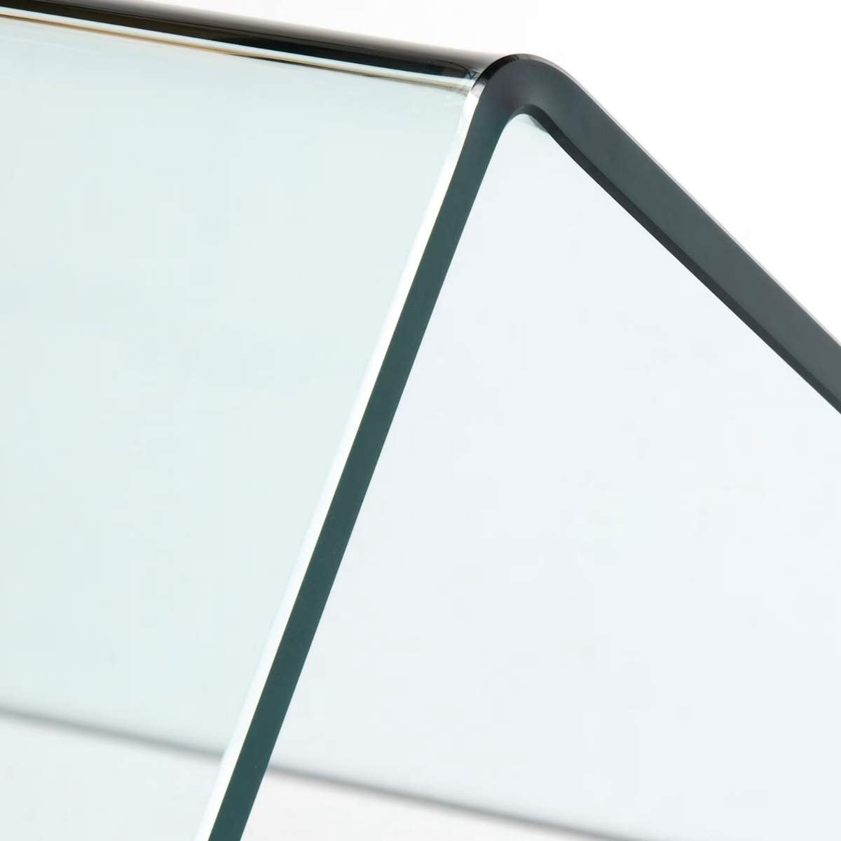 Kave Home Burano Glass Table - 125cm X 70cm-Beaumonde