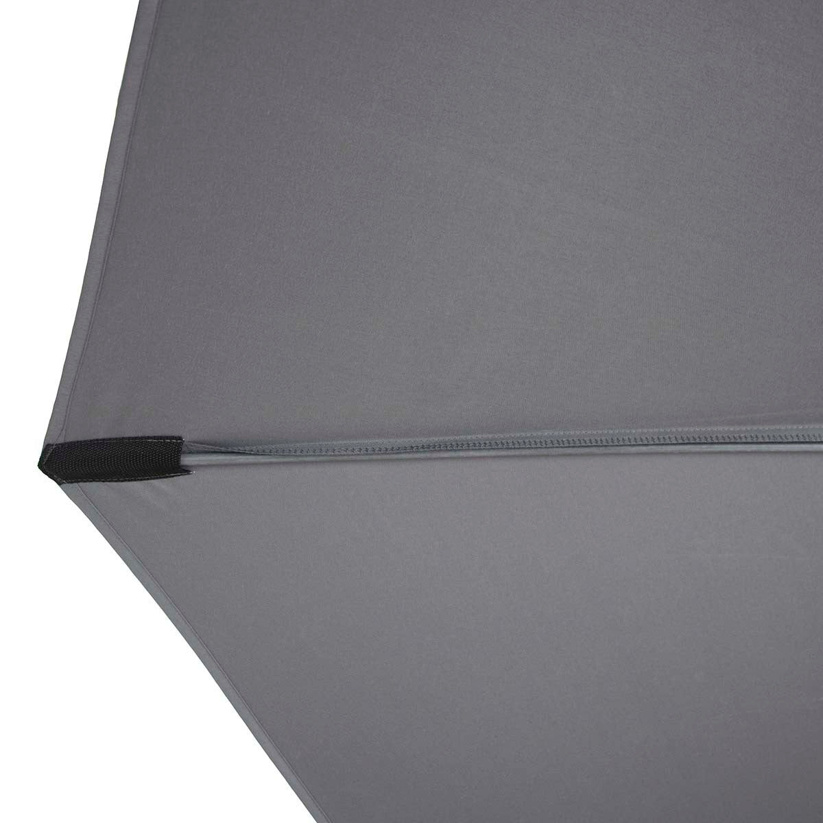 Maze Charcoal Grey Capri 2.7M Round Parasol