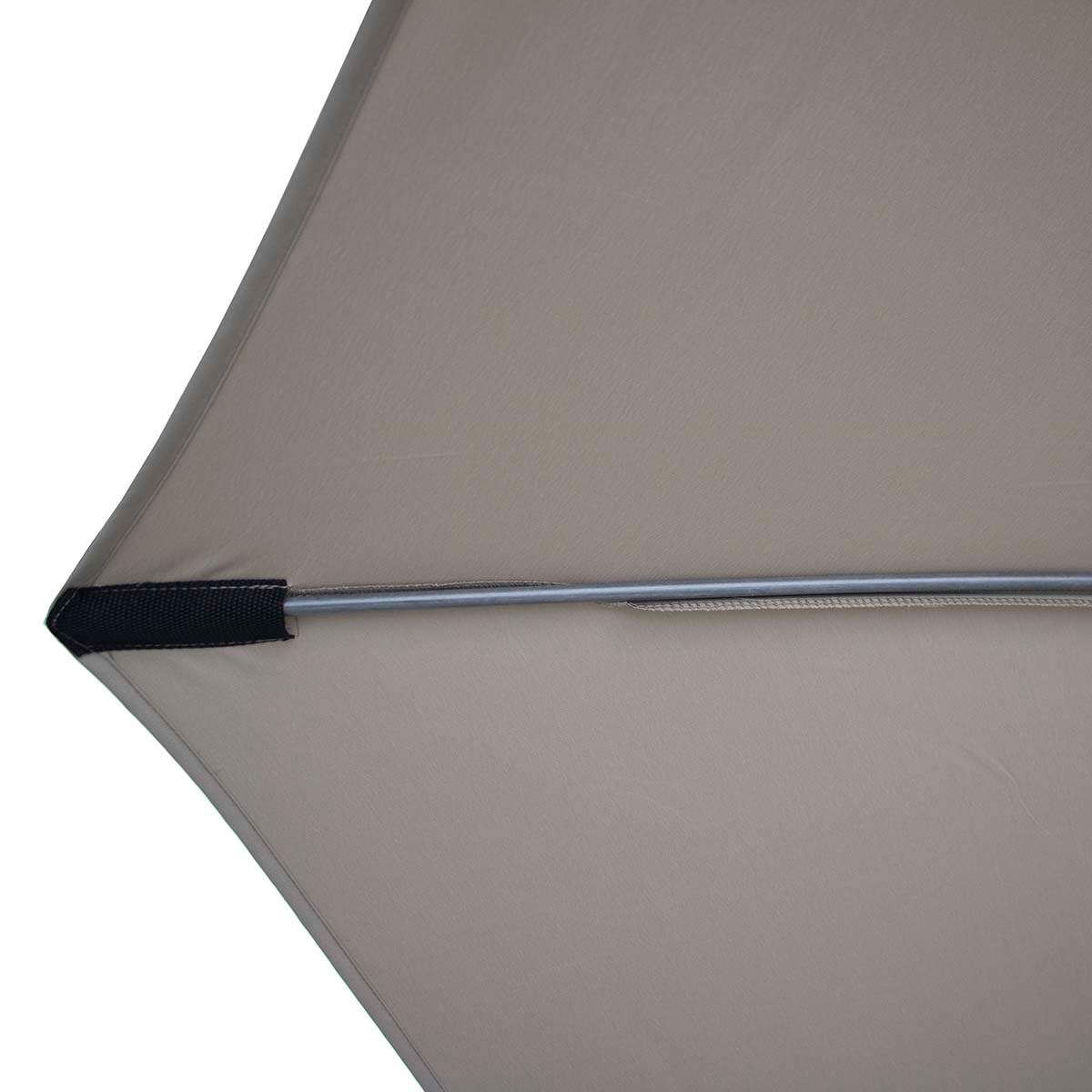 Maze Clay Beige Capri 3M Round Parasol