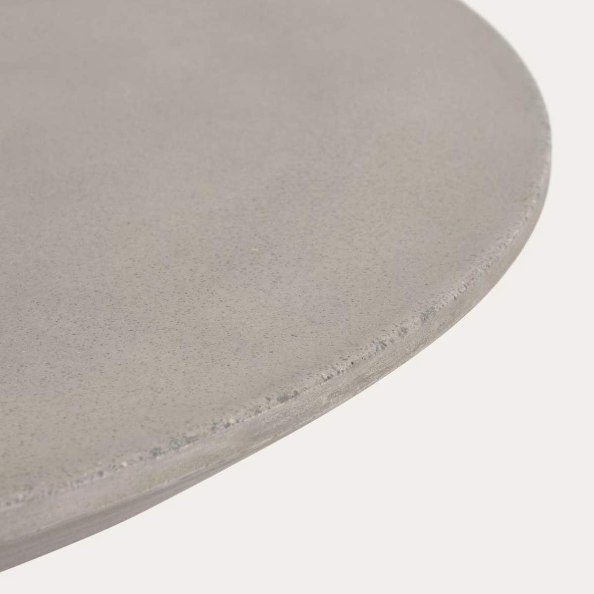 Kave Home Itai Outdoor Round Cement Table-Beaumonde