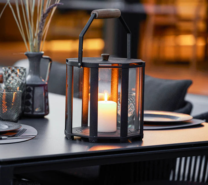 Cane-line Lightlux Lantern with Teak Handle