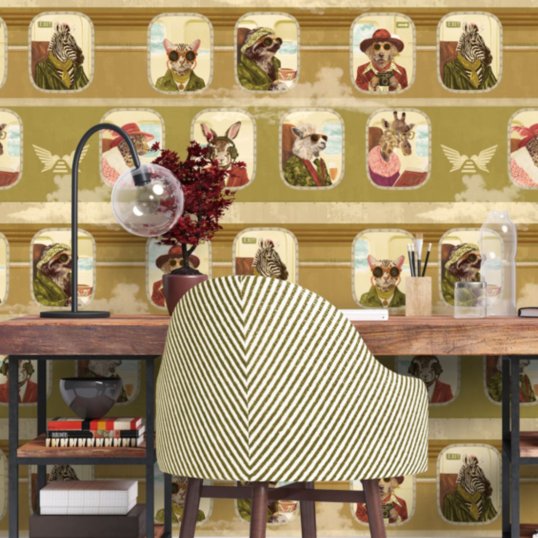 Brand Mckenzie Cabin Class Wallpaper Premium Pistachio