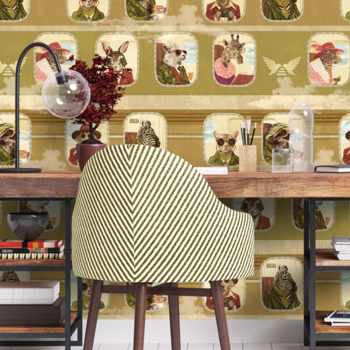 Brand Mckenzie Cabin Class Wallpaper Premium Pistachio