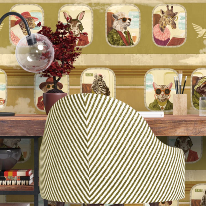 Brand Mckenzie Cabin Class Wallpaper Premium Pistachio