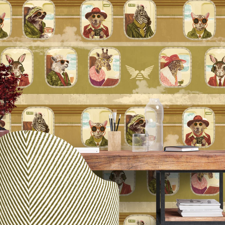 Brand Mckenzie Cabin Class Wallpaper Premium Pistachio