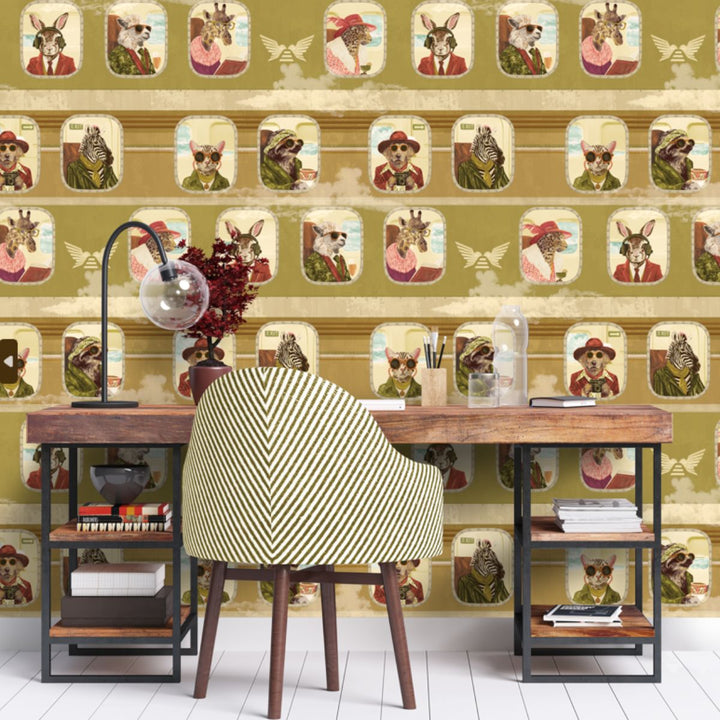 Brand Mckenzie Cabin Class Wallpaper Premium Pistachio