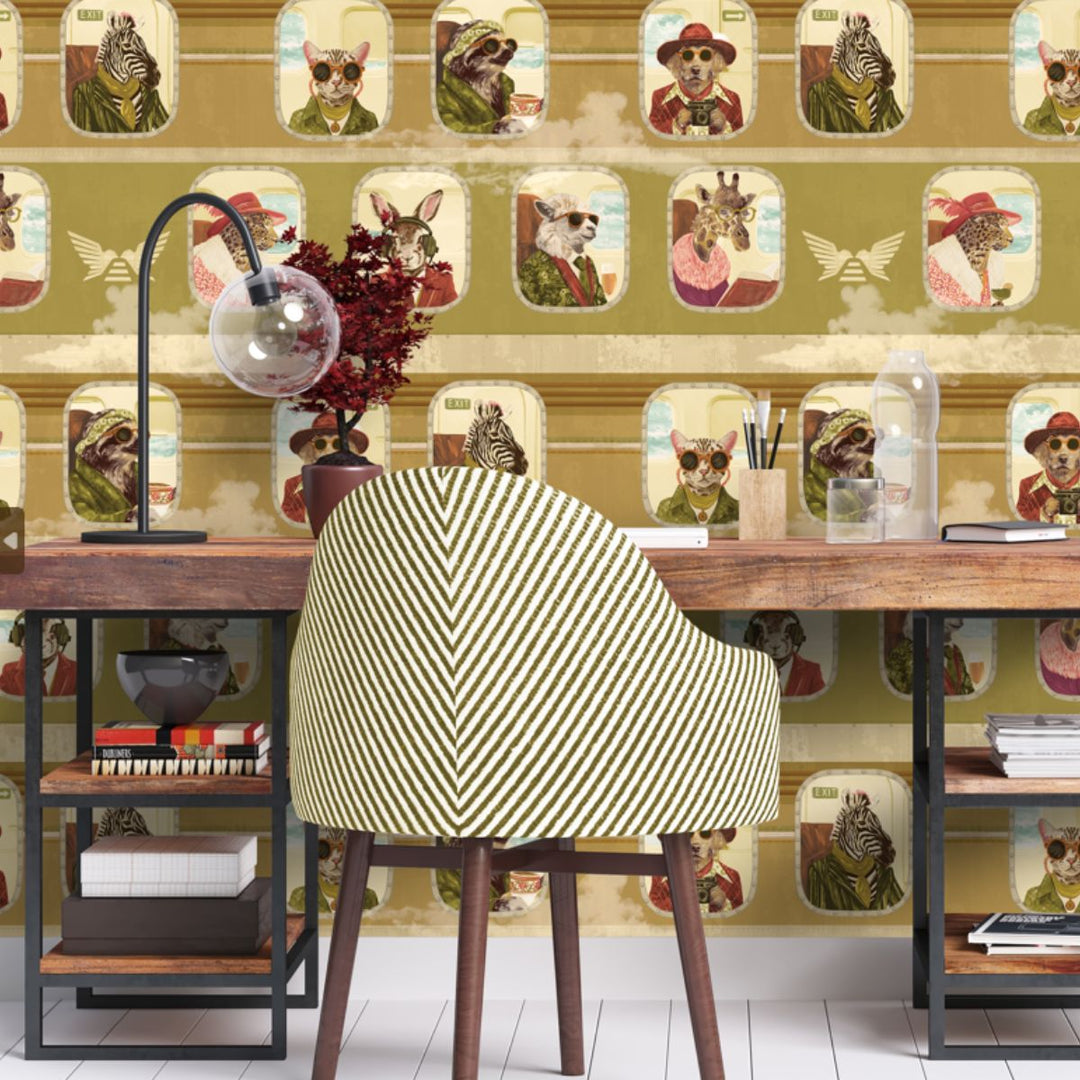 Brand Mckenzie Cabin Class Wallpaper Premium Pistachio