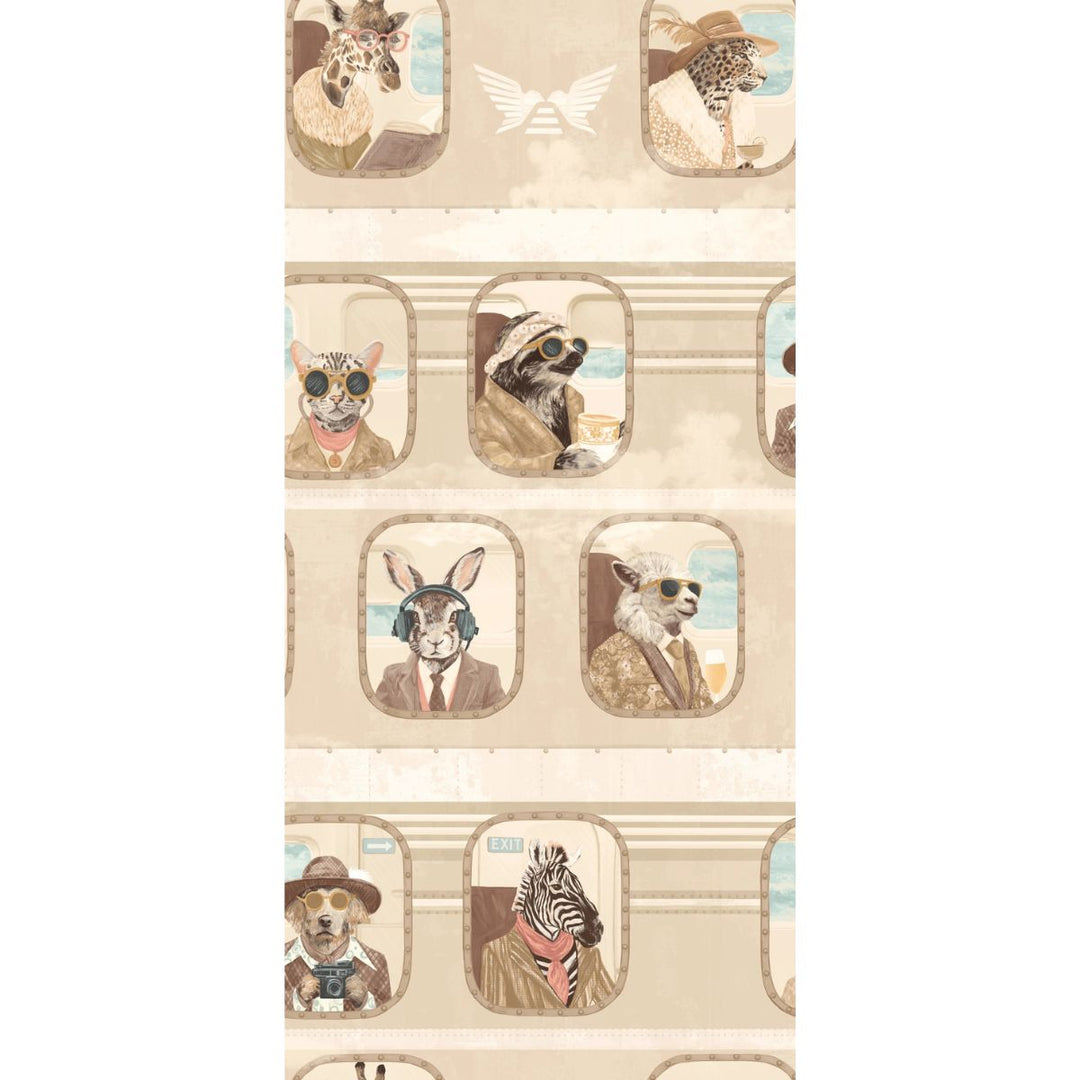Brand Mckenzie Cabin Class Wallpaper Flax Stream