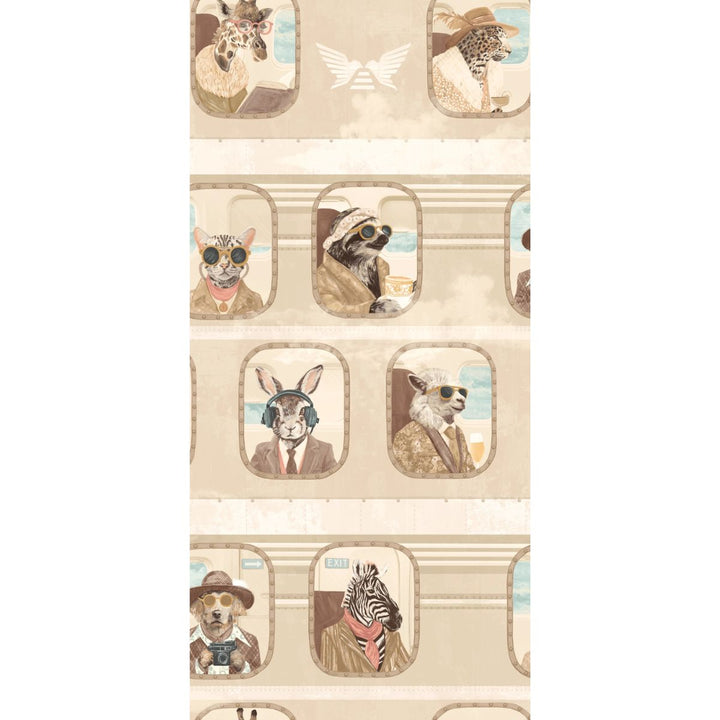 Brand Mckenzie Cabin Class Wallpaper Flax Stream