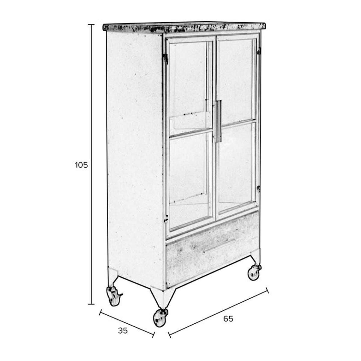 Beau&Co Cabinet Ferre