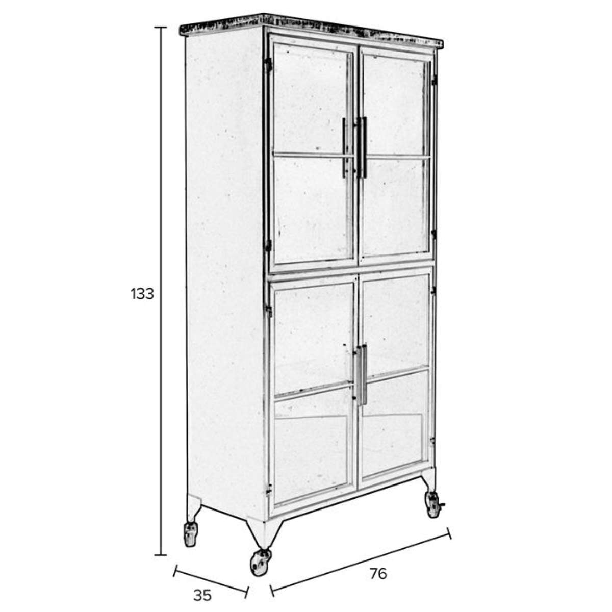Beau&Co Cabinet Ferre