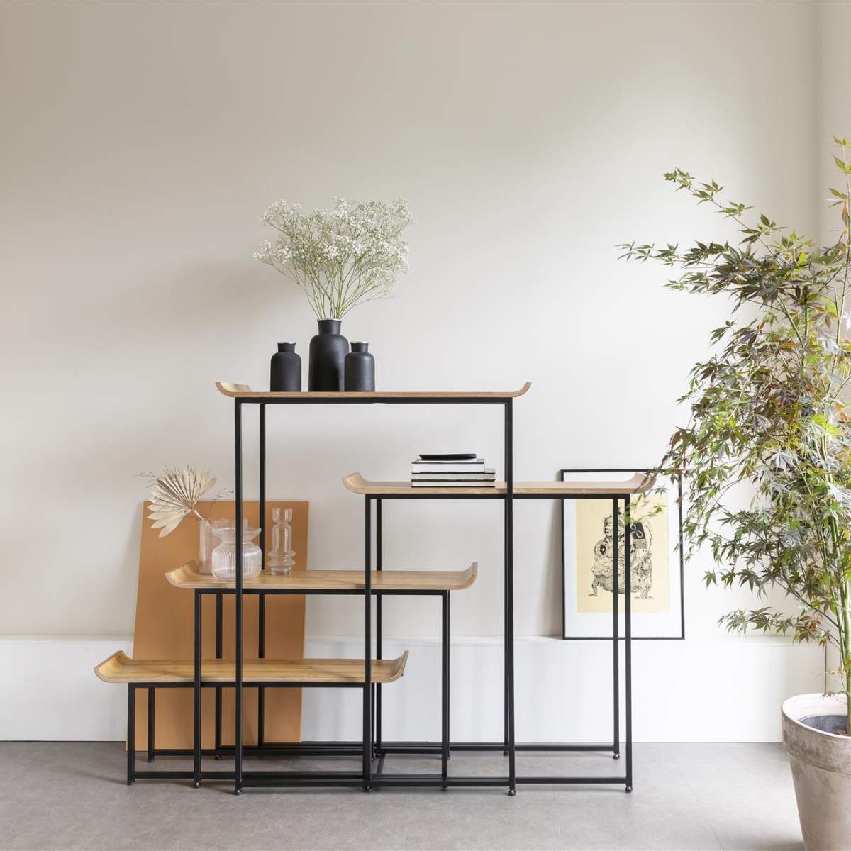 Zuiver Cabinet Flodka Black