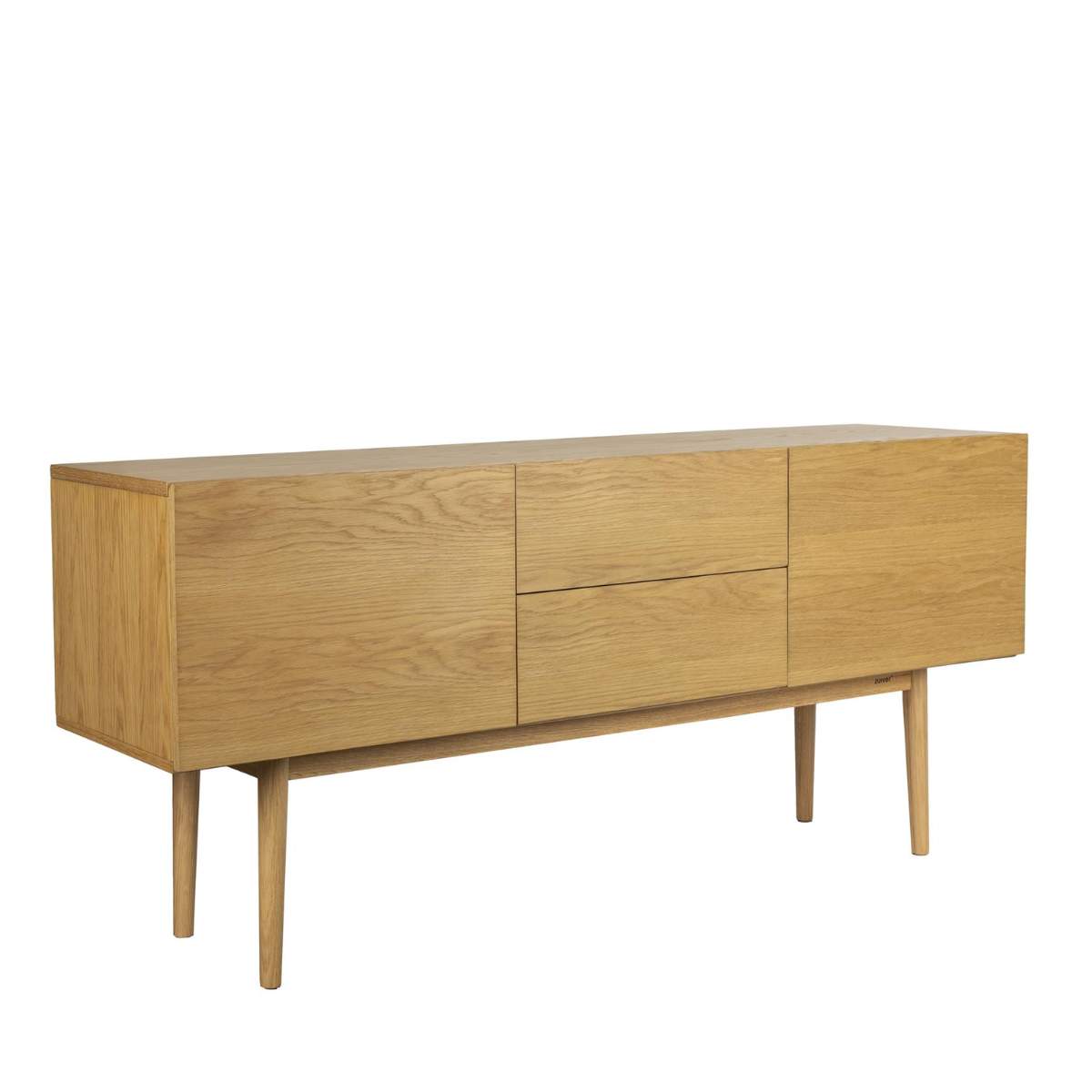 Zuiver Cabinet High On Wood Oak 2dr 2do