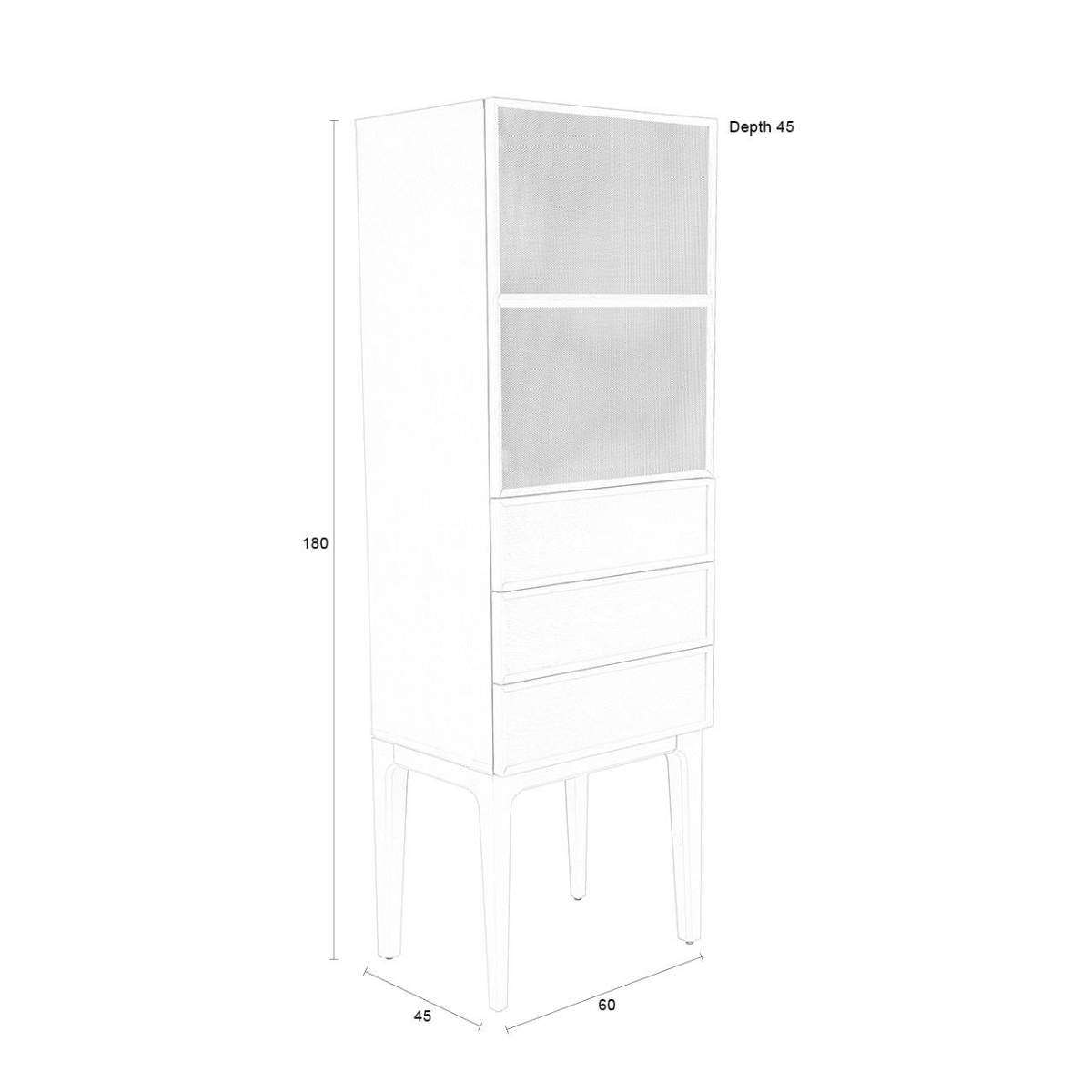 Zuiver Cabinet June 1 Door