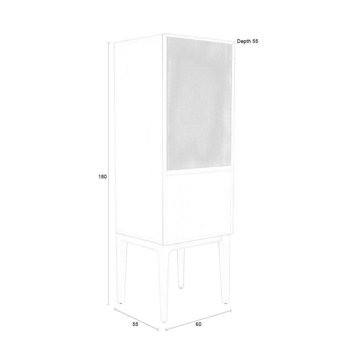 Zuiver Cabinet June 1 Door