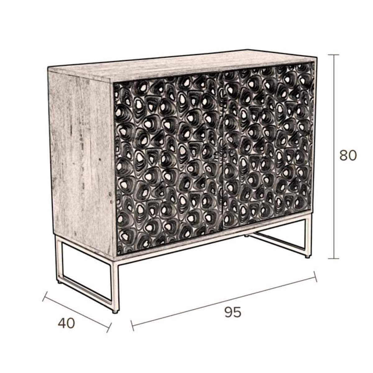 Dutch Bone Cabinet Meena