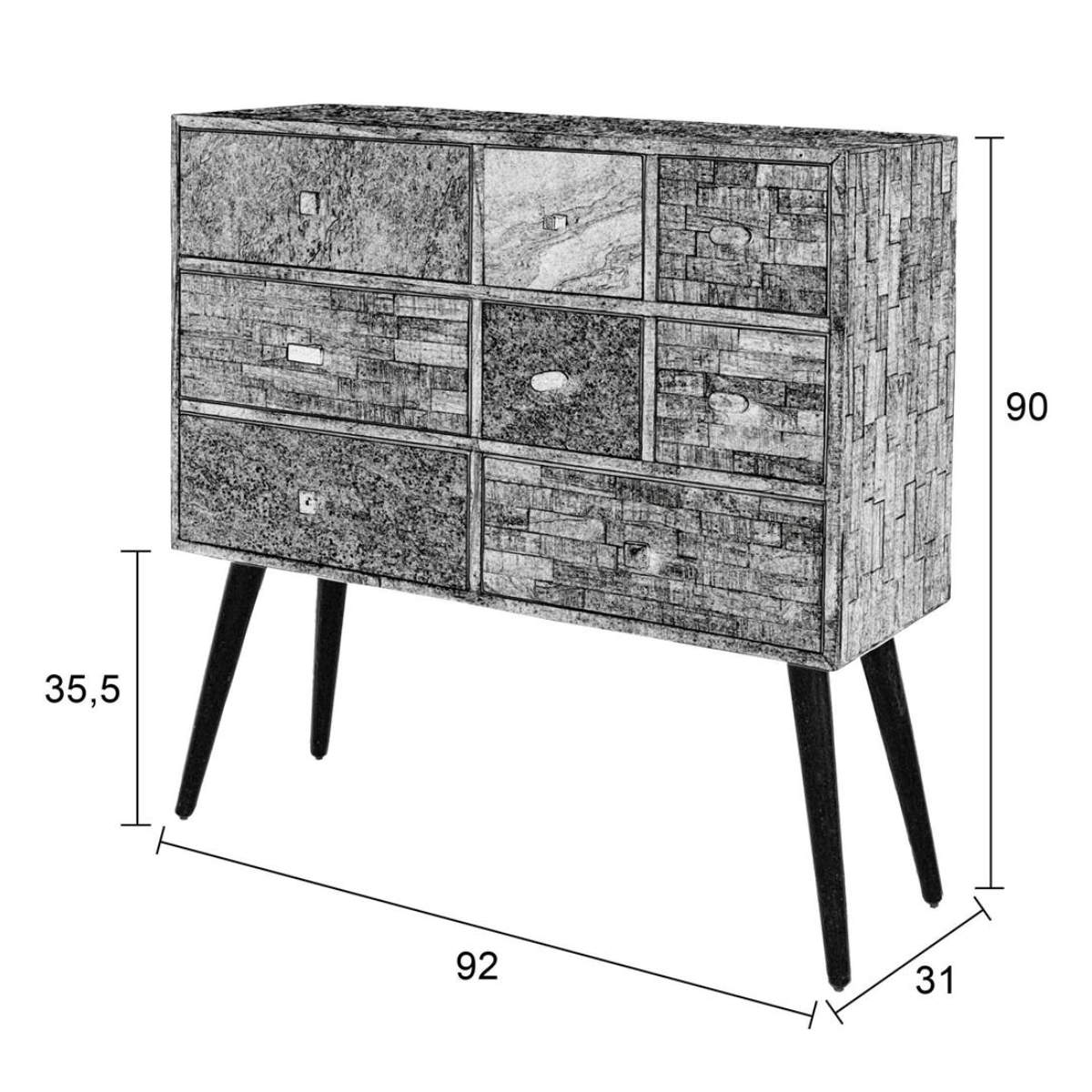 White Label Living Cabinet San