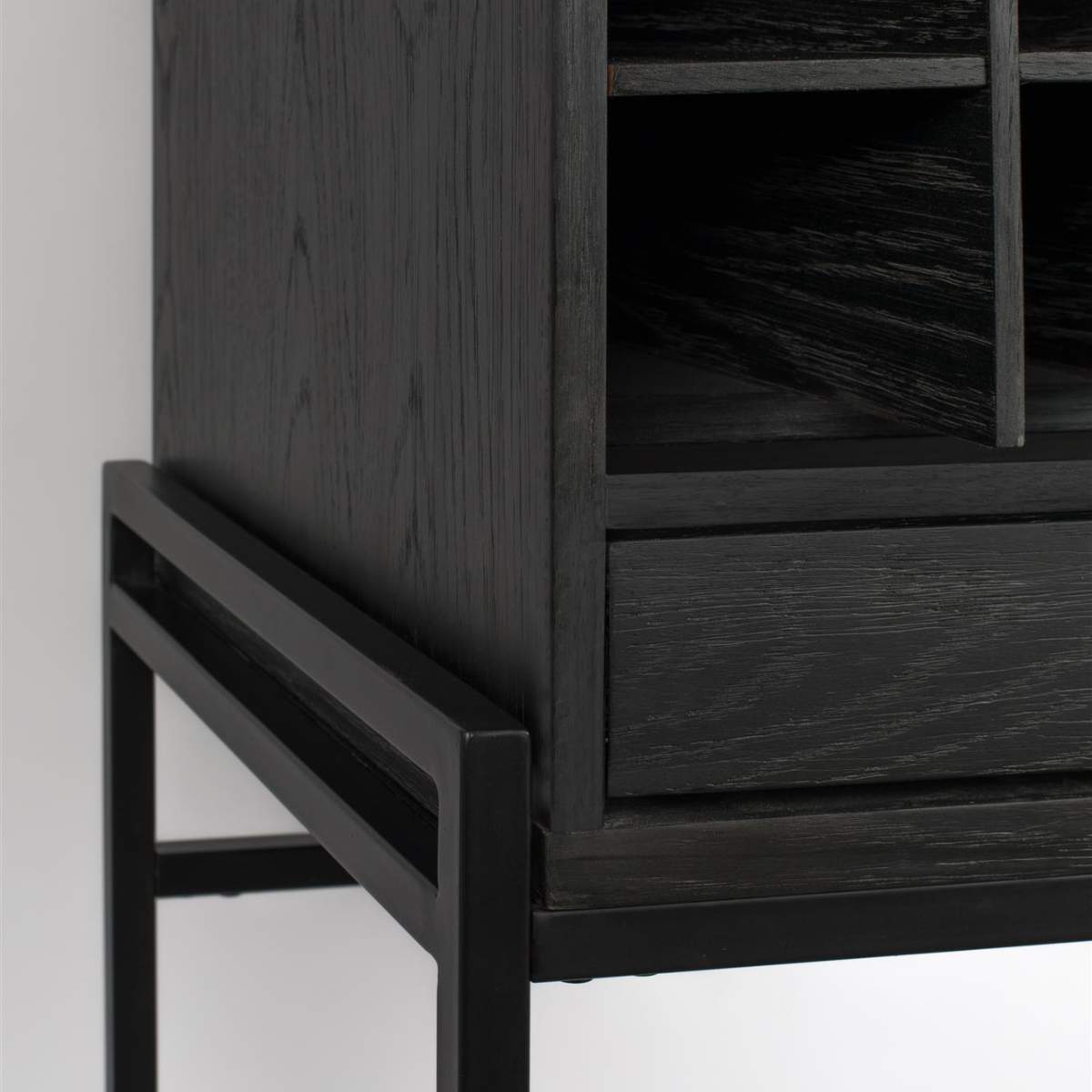 Zuiver Cabinet Travis Black Oak