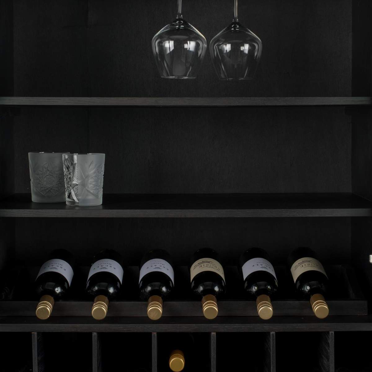 Zuiver Cabinet Travis Black Oak