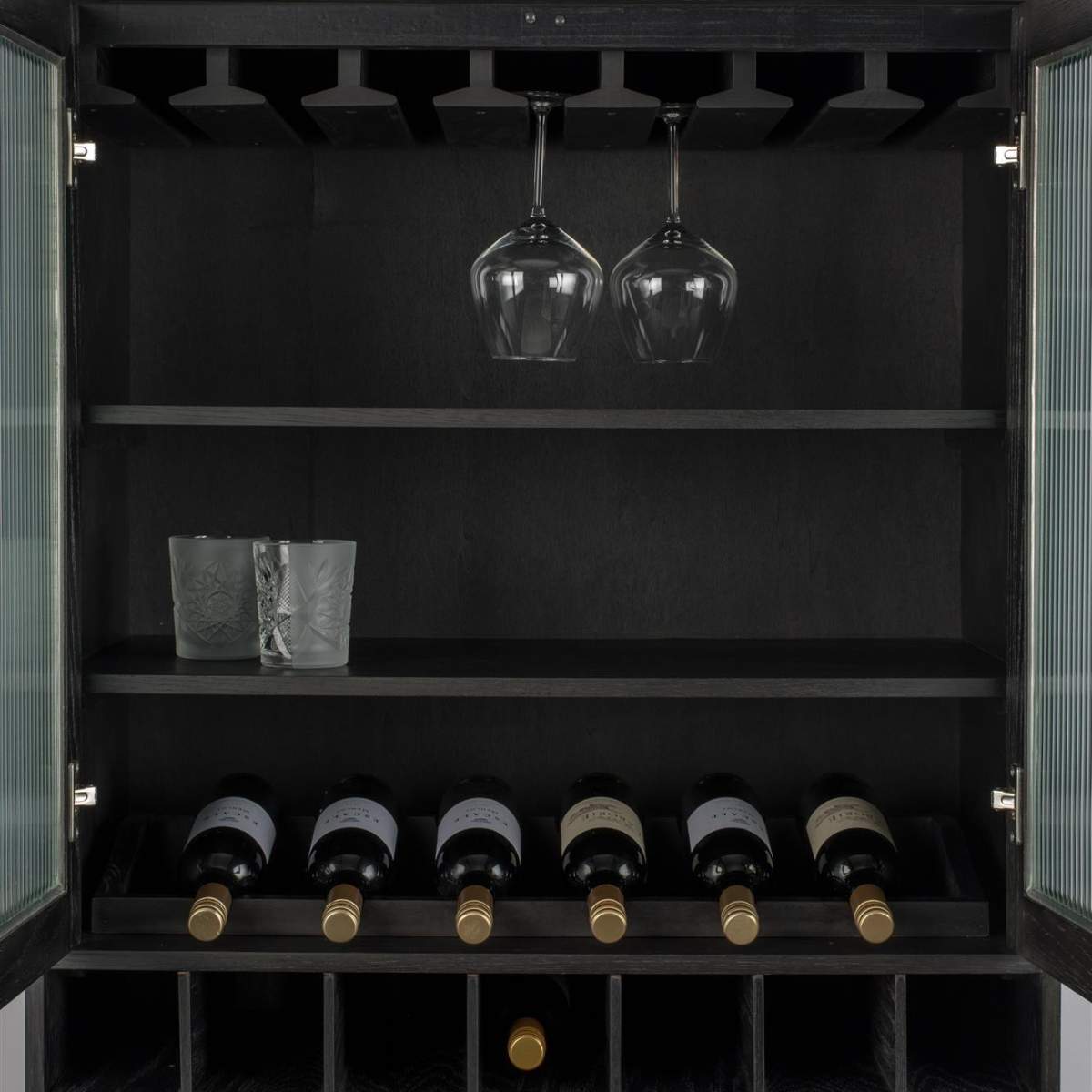 Zuiver Cabinet Travis Black Oak