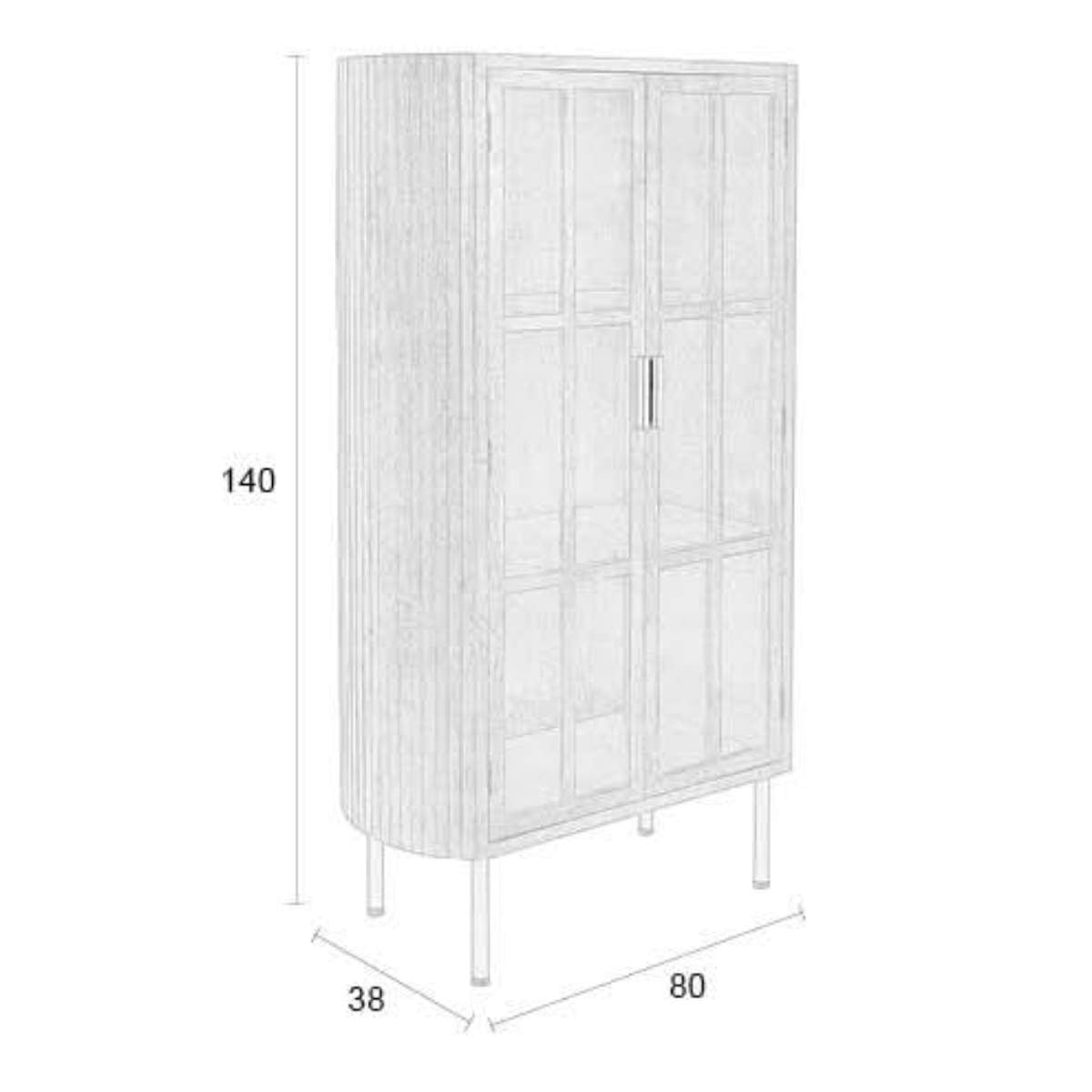 Beau&Co Cabinet Yaz