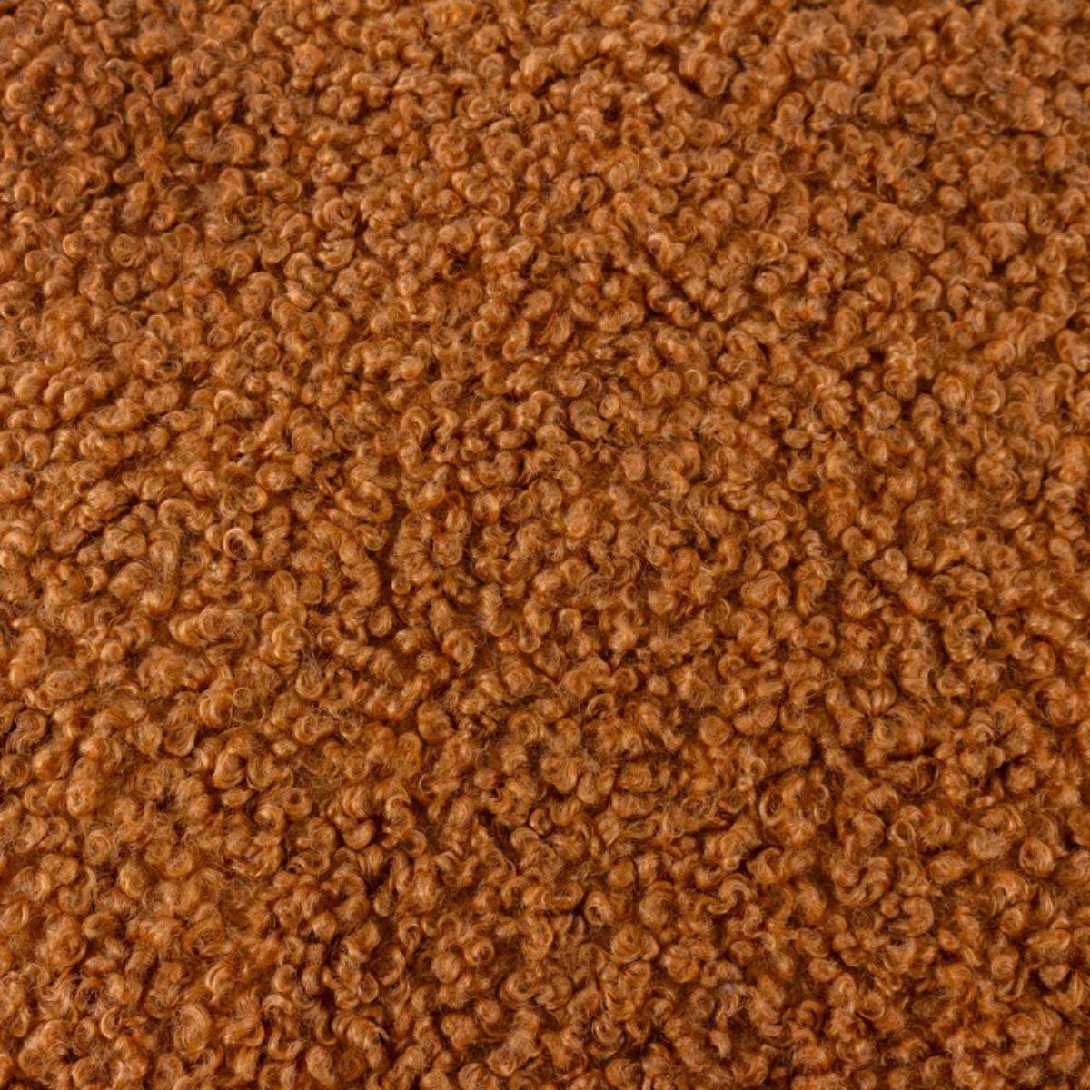 Riva Home Cabu Chunky Boucle Cushion Ginger