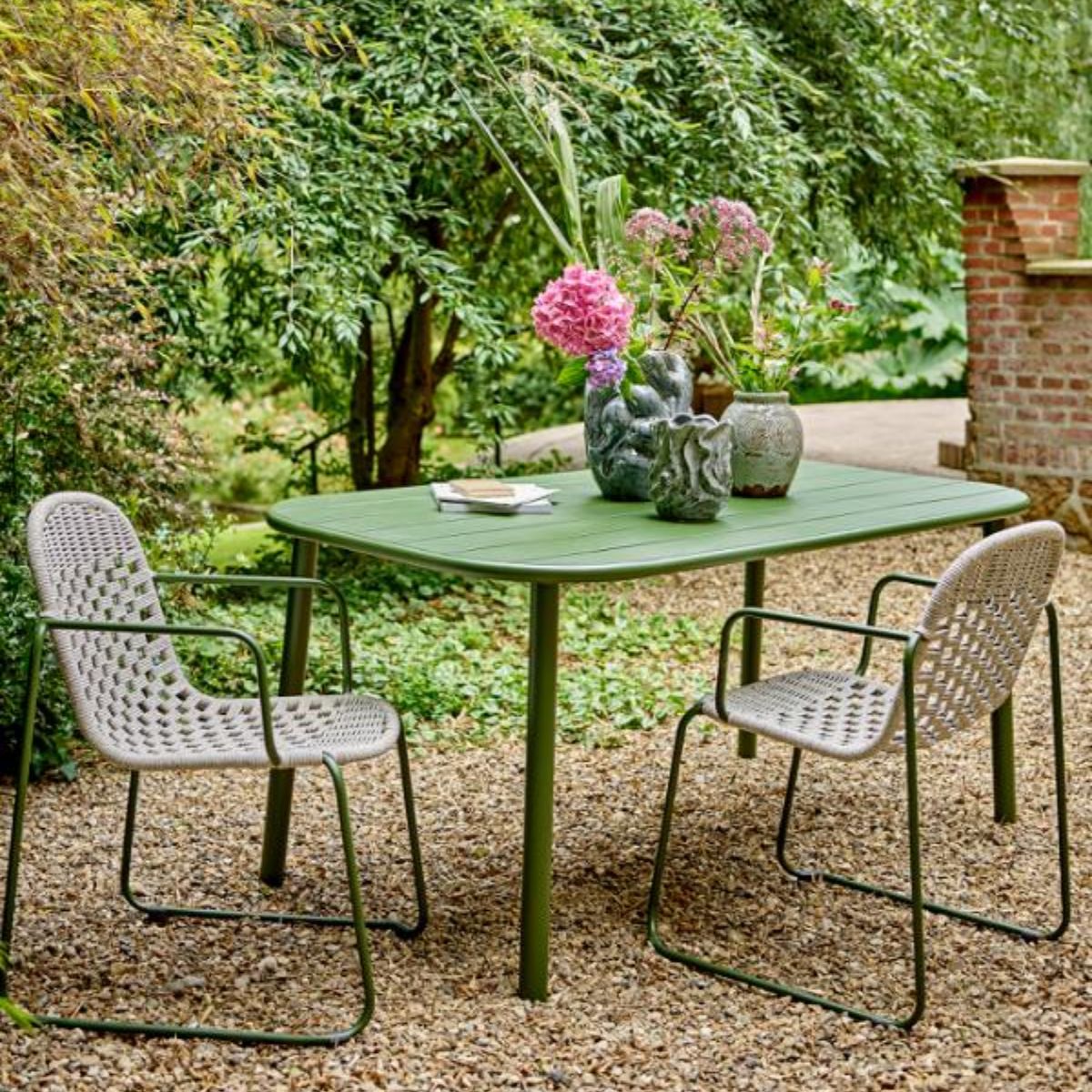 Bloomingville Calana Outdoor Dining Table - Green