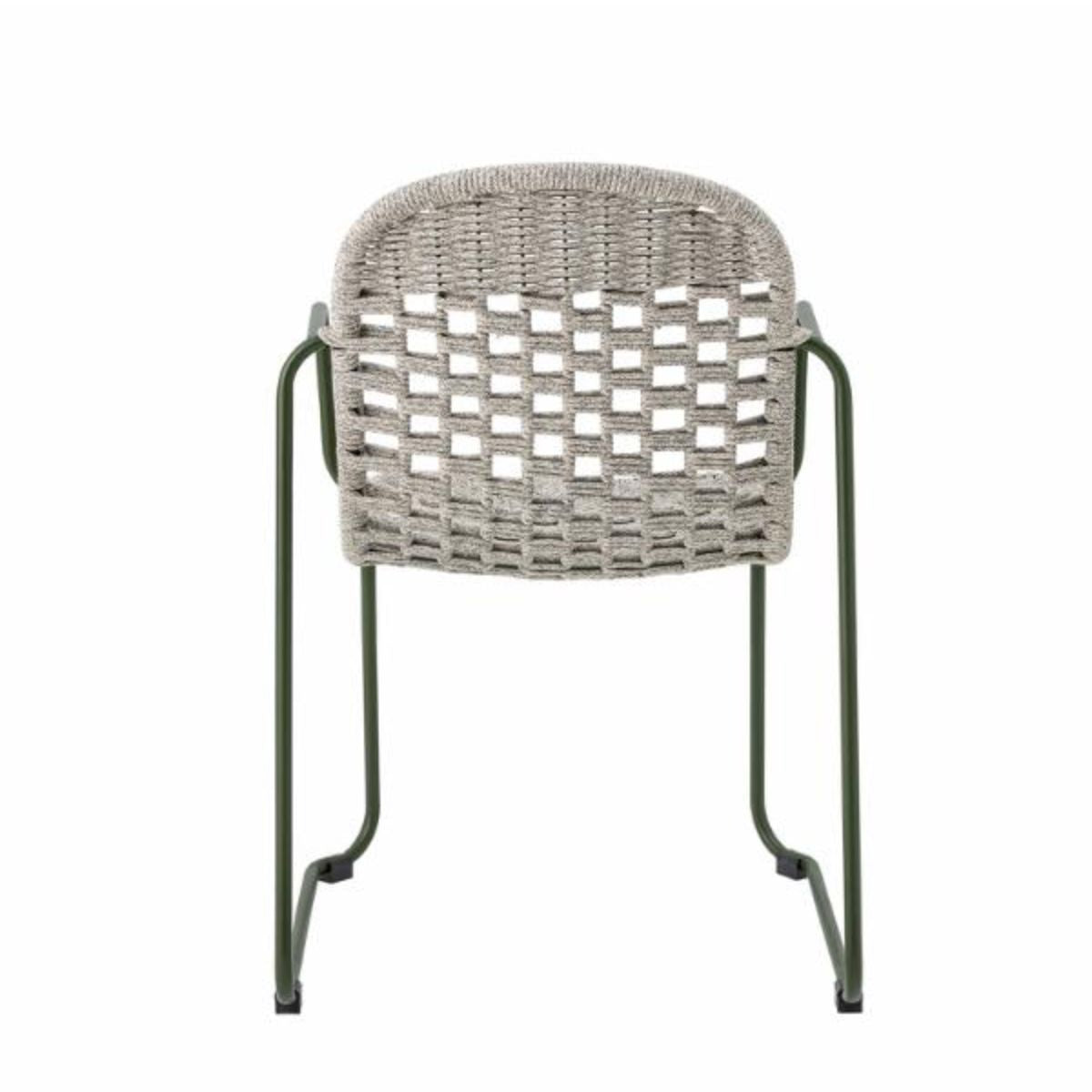 Bloomingville Calana Set of 2 Outdoor Dining Chairs - Green