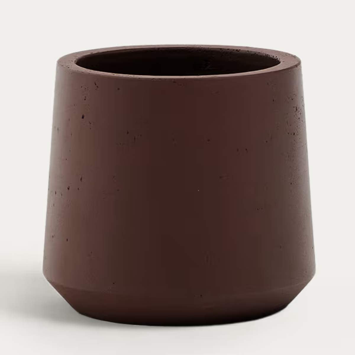 Kave Home Calun beige cement planter Ø 32cm