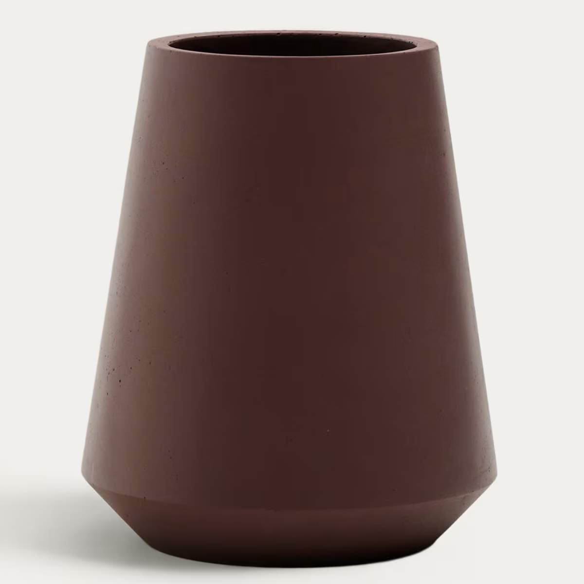 Kave Home Calun beige cement planter Ø 50cm