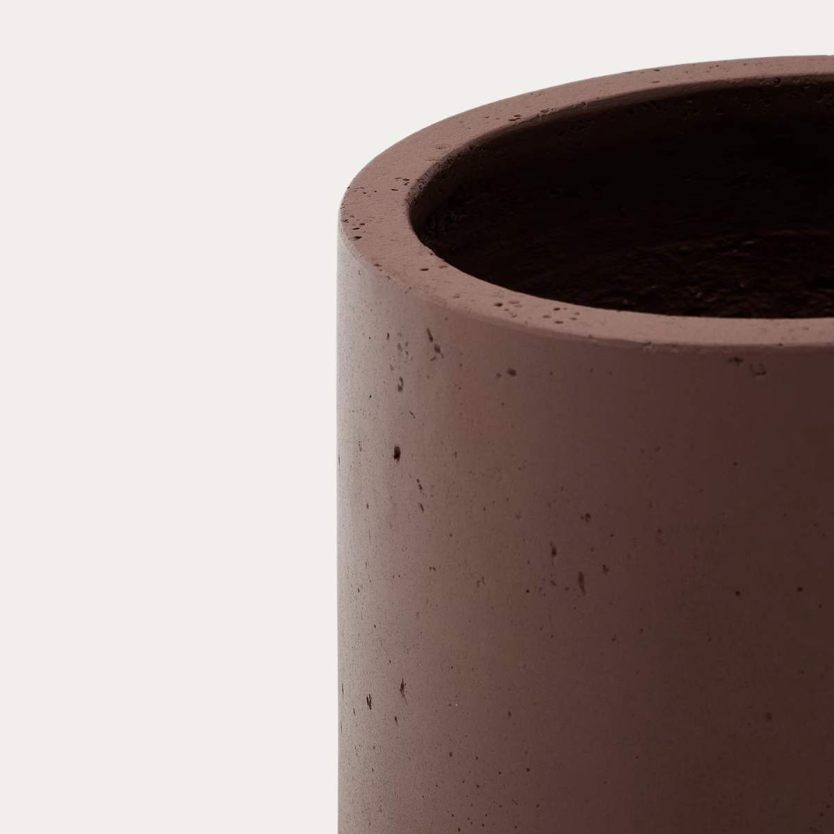 Kave Home Calun beige cement planter Ø 32cm