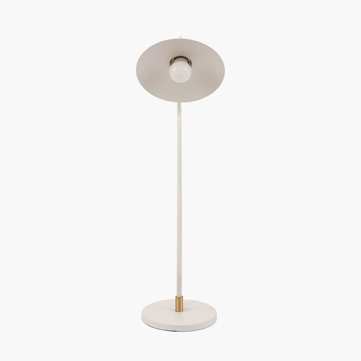 Pacific Lifestyle Camden Matt White Metal Angle Arm Task Table Lamp