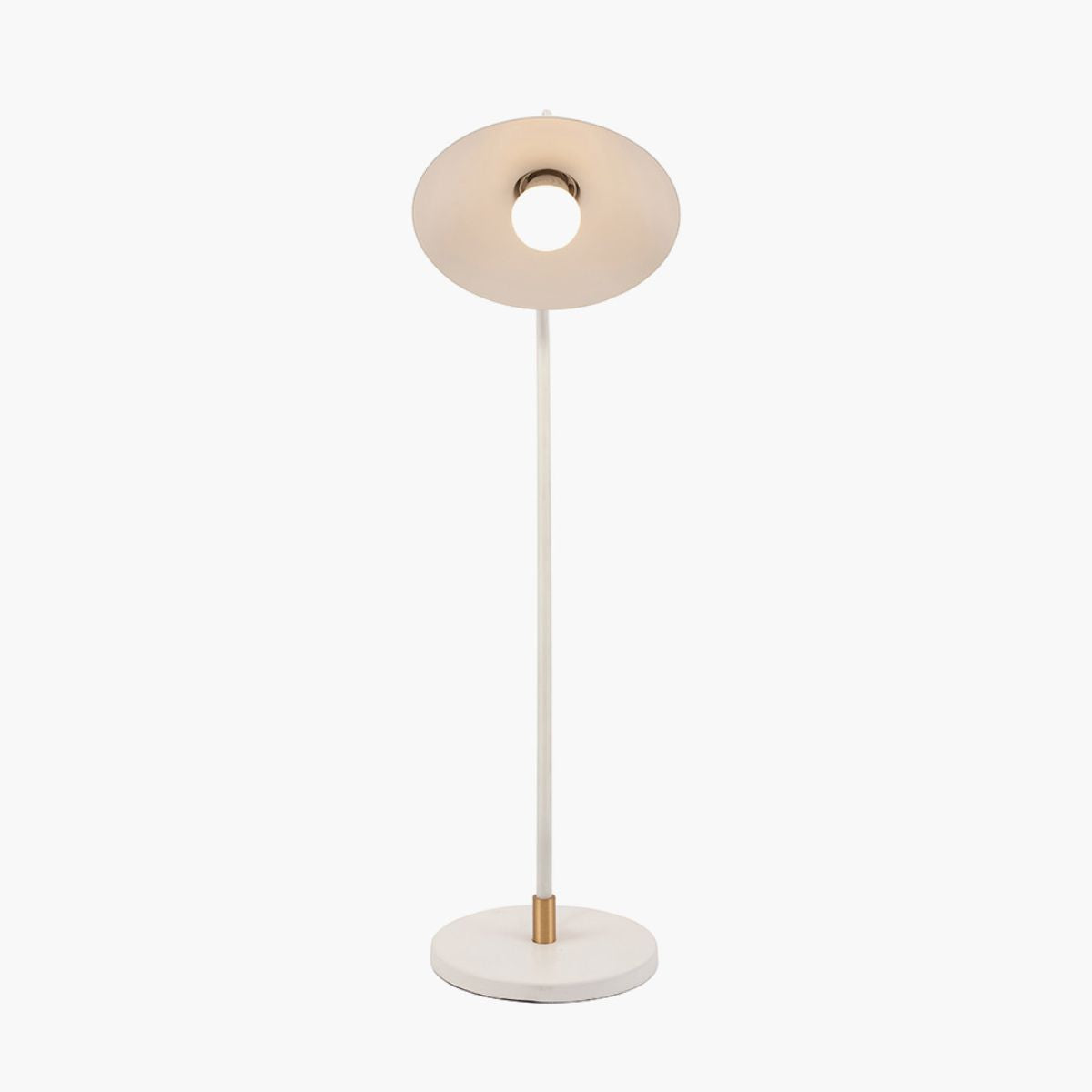 Pacific Lifestyle Camden Matt White Metal Angle Arm Task Table Lamp