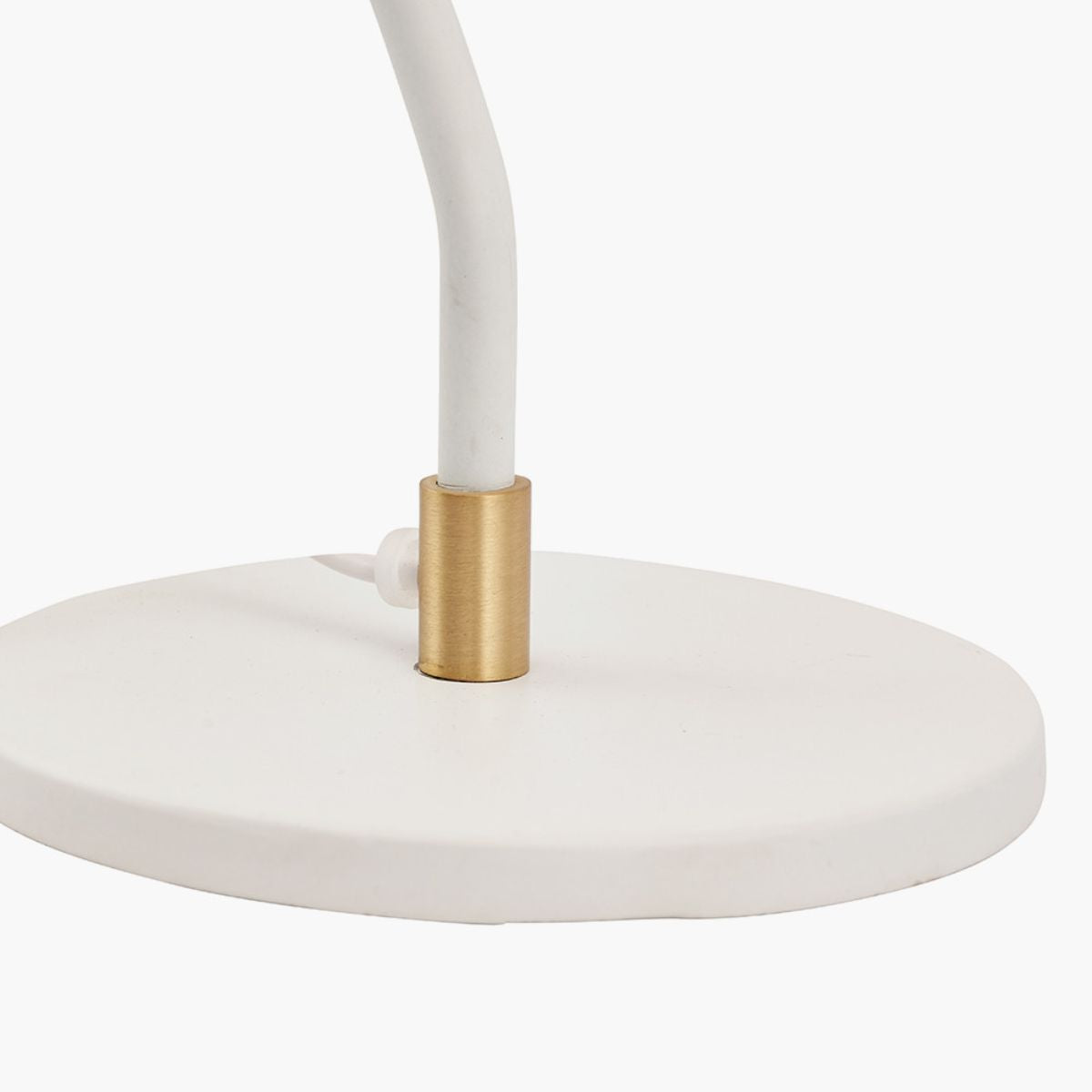 Pacific Lifestyle Camden Matt White Metal Angle Arm Task Table Lamp