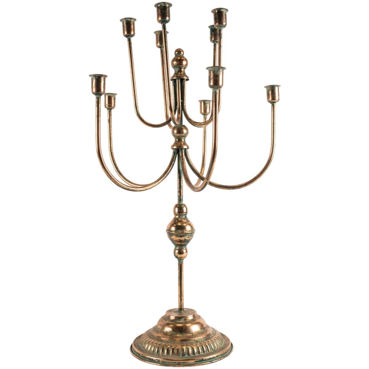 Grand Illusions Candelabra Aurora Antique Gold
