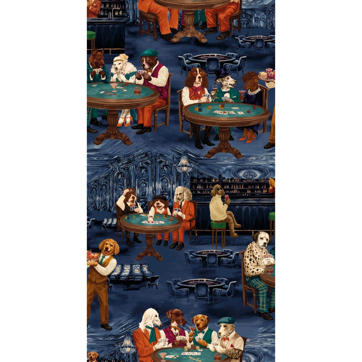Brand Mckenzie Canine Cards Wallpaper Casino Blue